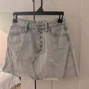 We the Free light Jean skirt